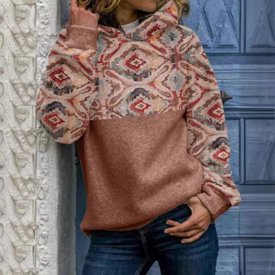 Comfortable & Versatile Fashion Printed Hoodie