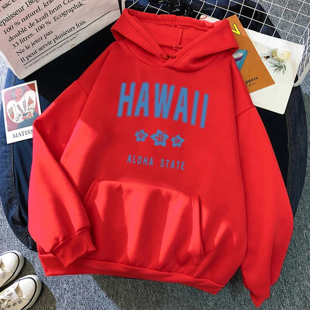 Streetwear Letter Print Oversized Hip Hop Hoodie