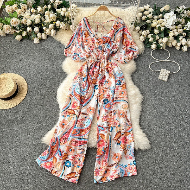 Lady Temperament Casual Wide Leg Jumpsuit