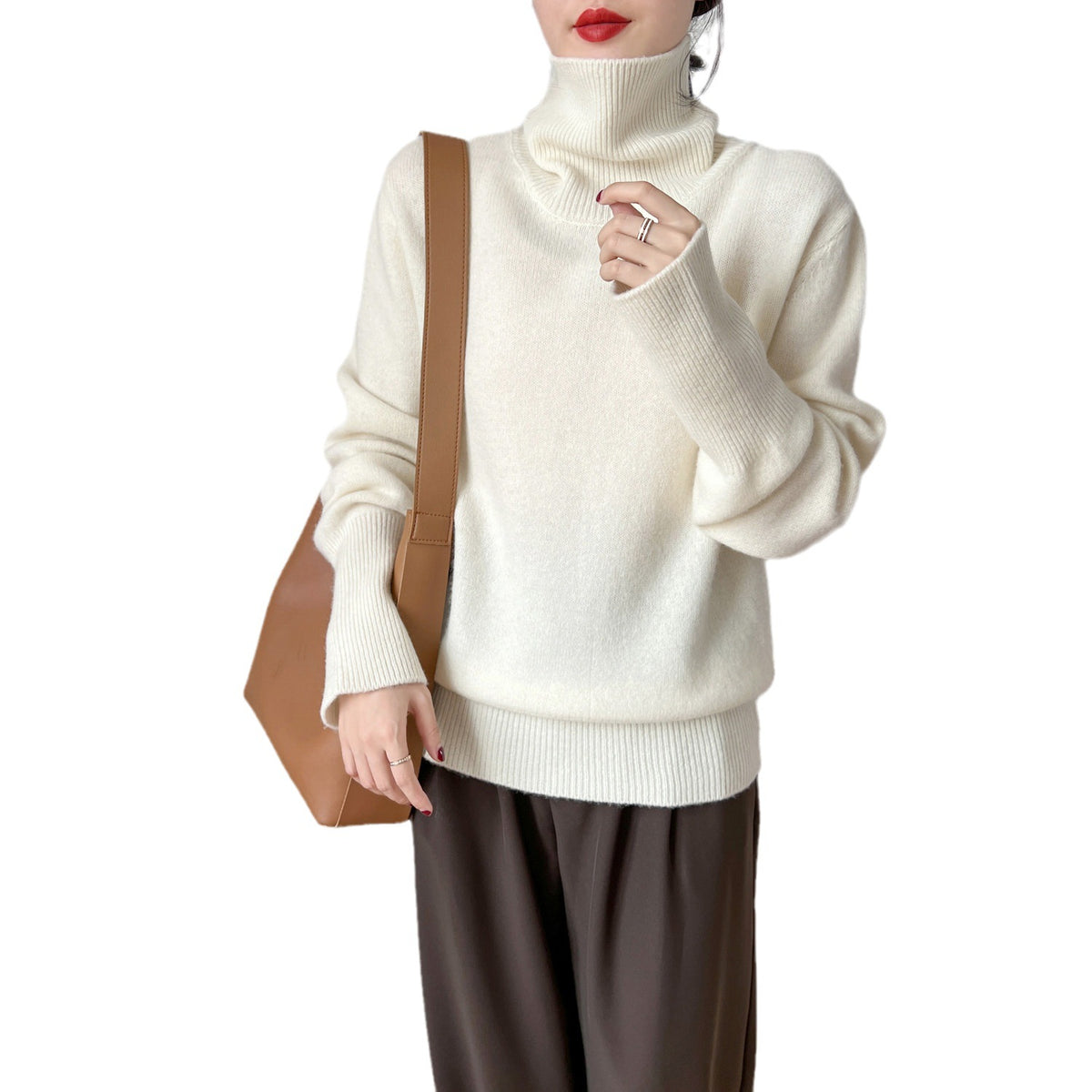 Loose Comfortable Retro Inner Wear Women's Sweater