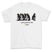 Graphic Penguin T-Shirt – Soft Pure Cotton, Slim Fit