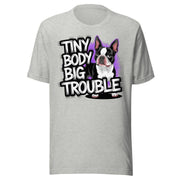 Retro Medieval Dog Pattern T-Shirt – Trendy Short‑Sleeve