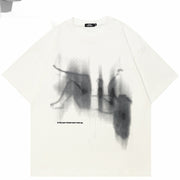Summer Breeze Loose T-Shirt – Short Sleeve, Round Neck, Unisex