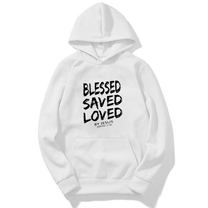 Korean Slouchy Print Loose Long Sleeve Hoodie