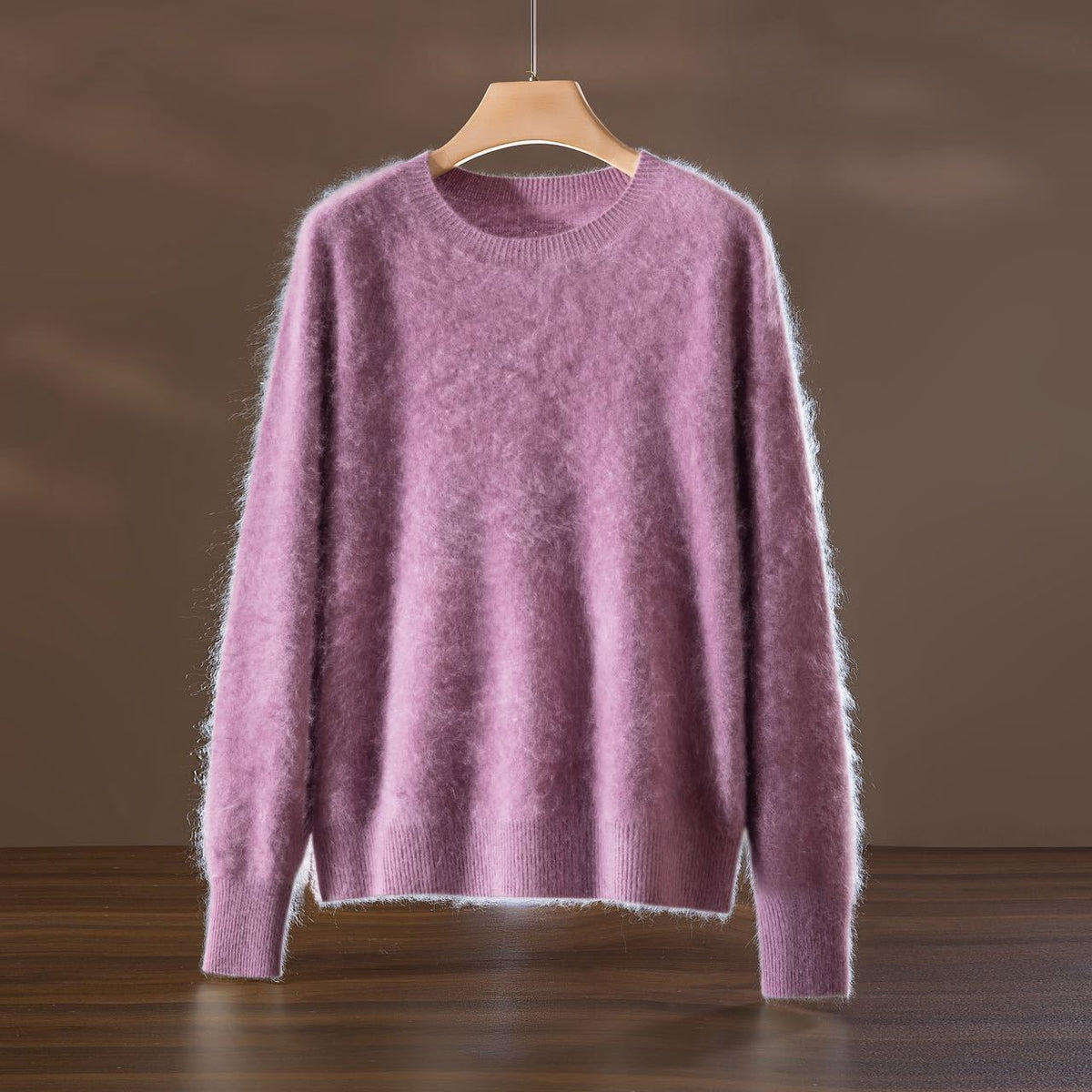 Womens Loose Warm Soft and Fluffy Autumnwinter Fleece Top
