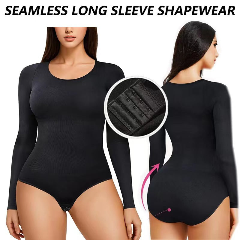One-piece Corset Female Abdominal Pants Hooks Lifting Arm