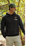 Casual Solid Color Loose Hooded Sweatshirt for Youth