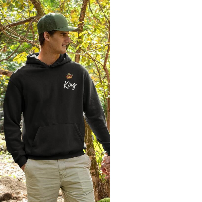 Casual Solid Color Loose Hooded Sweatshirt for Youth
