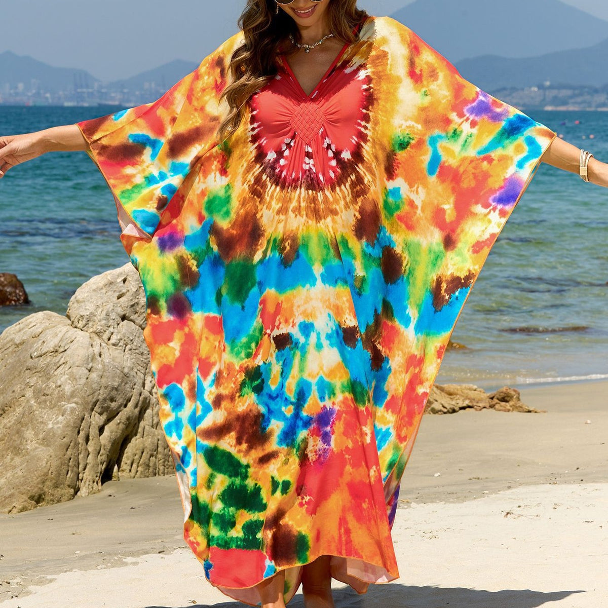 One-piece Dress Women Loose Plus Size