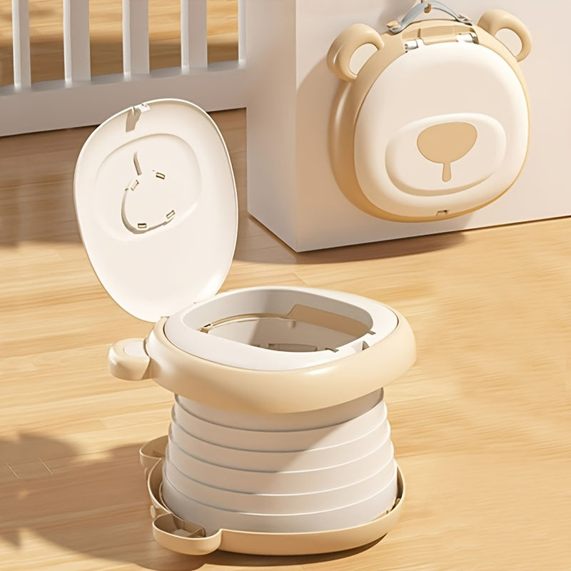 Folding Portable Travel Potty for Children – Compact Car‑Friendly Design
