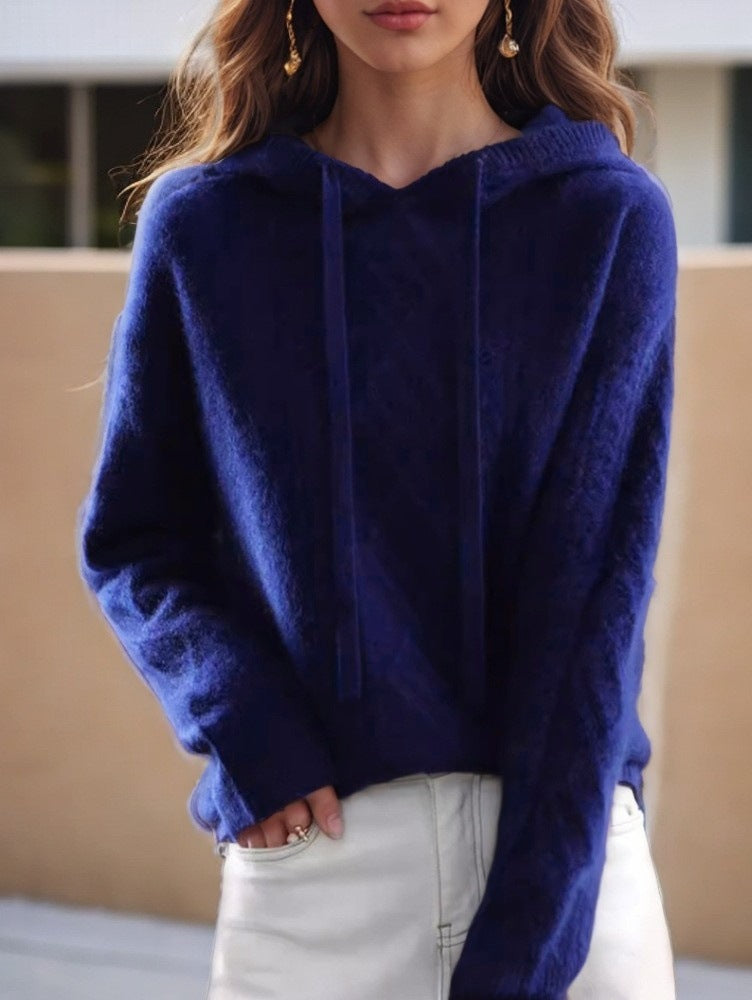 Knitted Jacquard Sweater for Women
