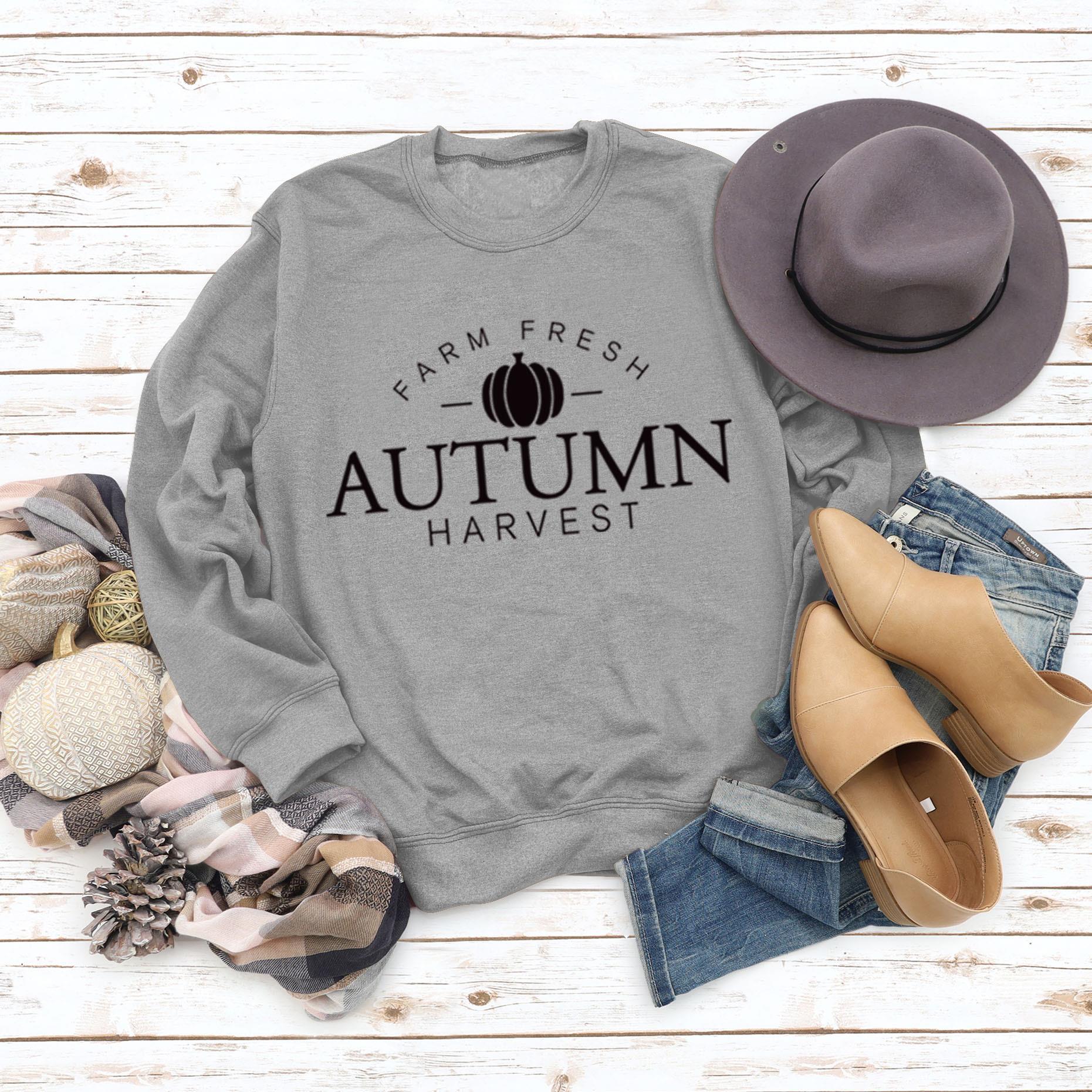 Chic Letter Print Oversized Long Sleeve Sweatshirt