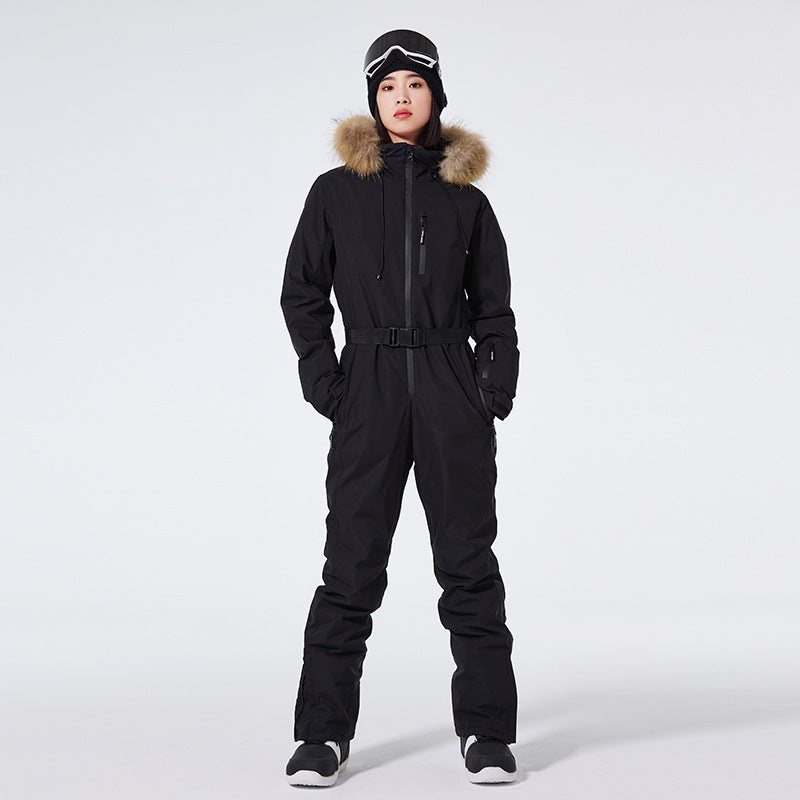 Women's Waterproof Warm Winter Snow Anorak Jacket