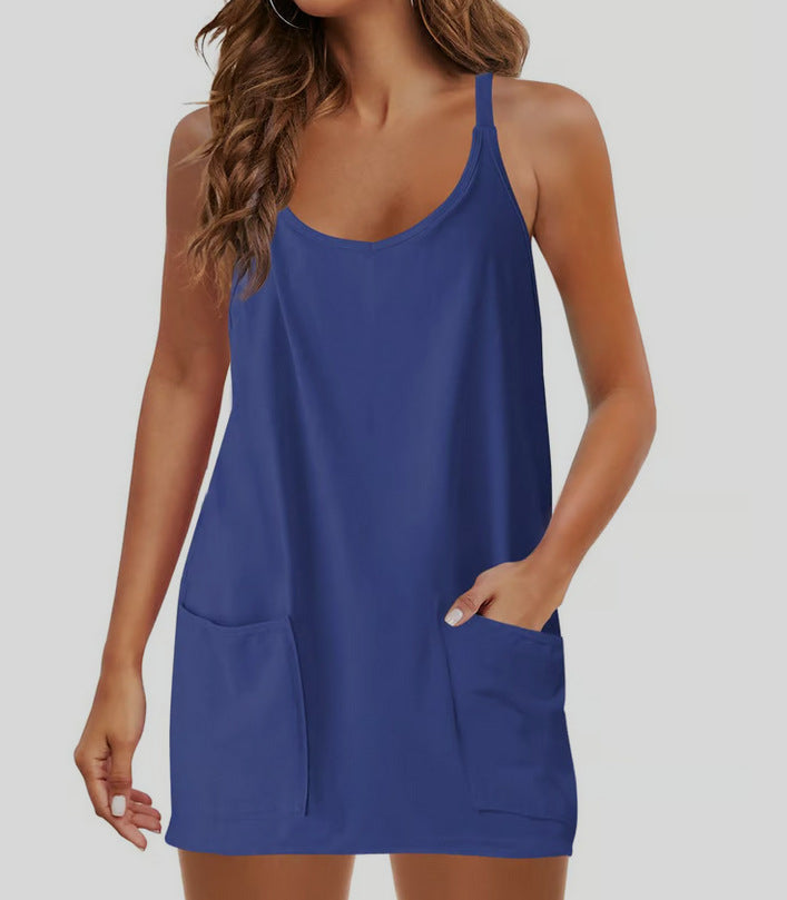 Women's Casual One-Piece Romper Shorts Jumpsuit