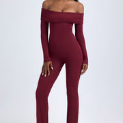 Pullover Long Sleeve Belly Waist Shaping And Hip Lift Straight Pants
