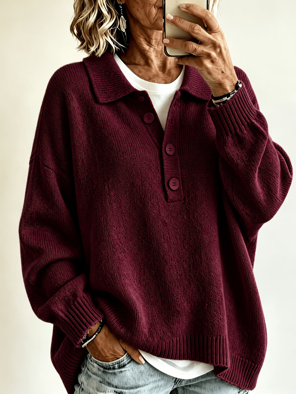 Women's Fashionable Pullover Cardigan