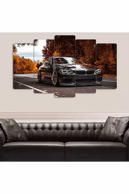 Set of Five Car‑Themed MDF Tables – 100 × 60 cm Each