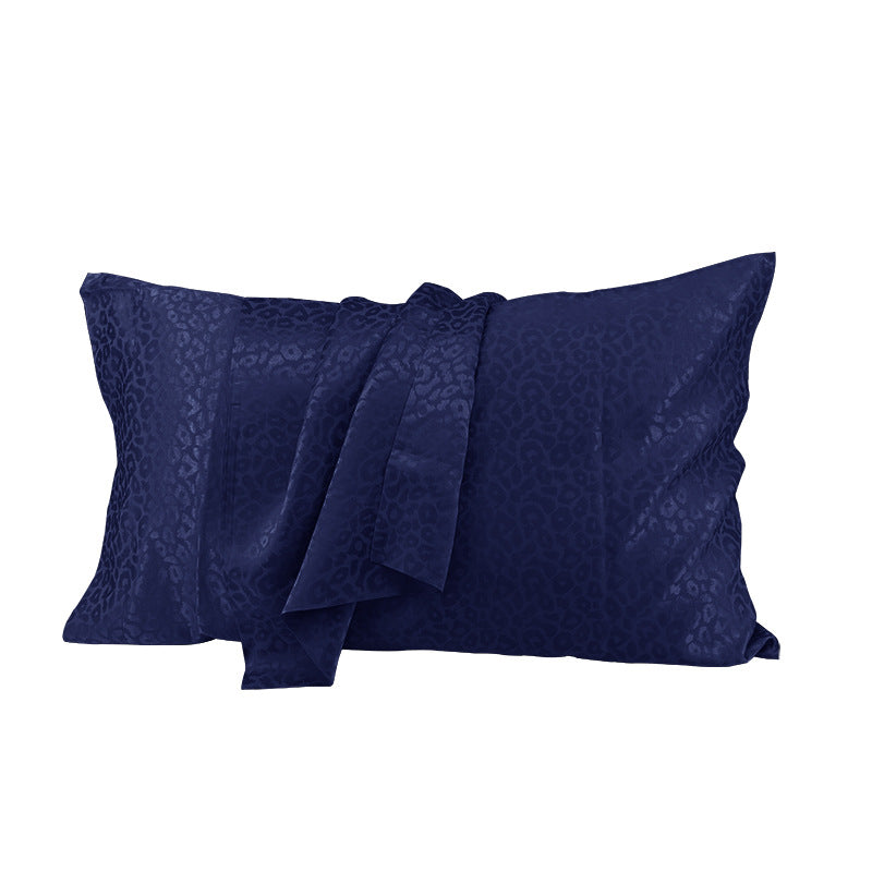 New Leopard-print Double-sided Silk Pillowcase