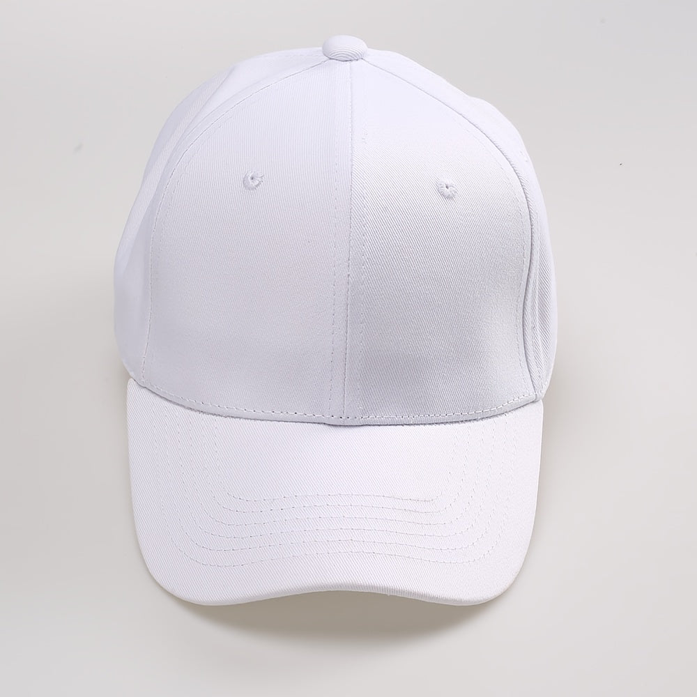 Customizable Kids' Baseball Cap – Personalized Name Hat, Multi‑Color, Ideal for Beach, Park & Birthday Gifts