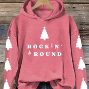 Women's Trendy Digital Print Graphic Hoodie