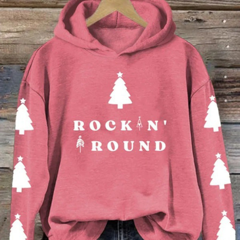 Women's Trendy Digital Print Graphic Hoodie