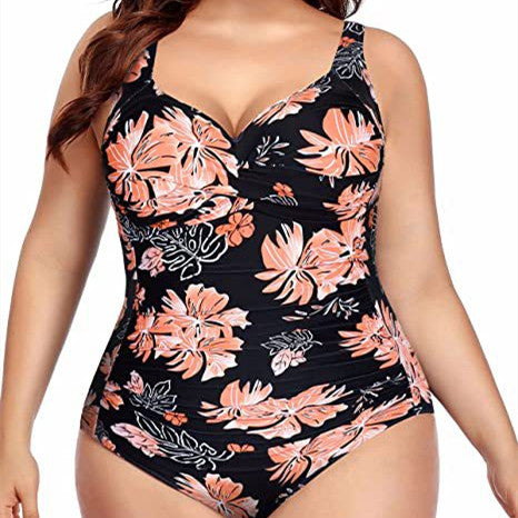 Women's Plus Size One-Piece Swimsuit