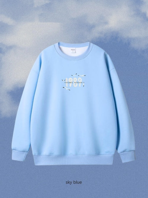 Embroidered Heavyweight Cotton Oversized Pullover Hoodie