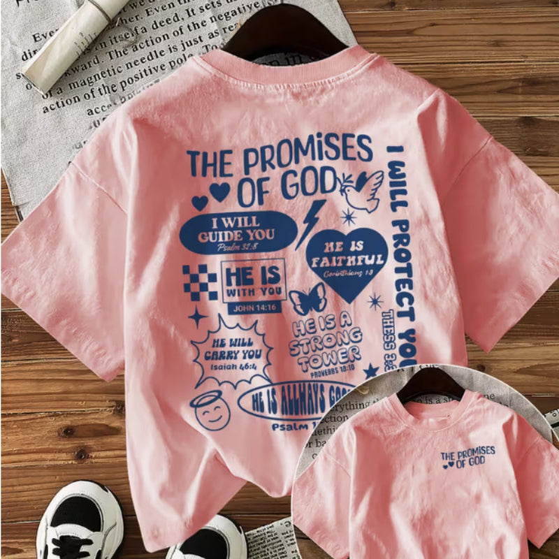 Heart & Letter Print Cotton T-Shirt – Casual Streetwear