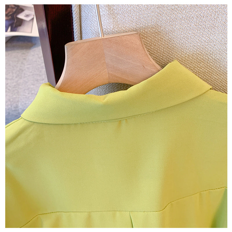 Large Lazy Style Long Sleeved Shirt For Women