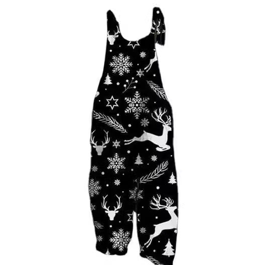 European And American Summer Suspenders Printing
