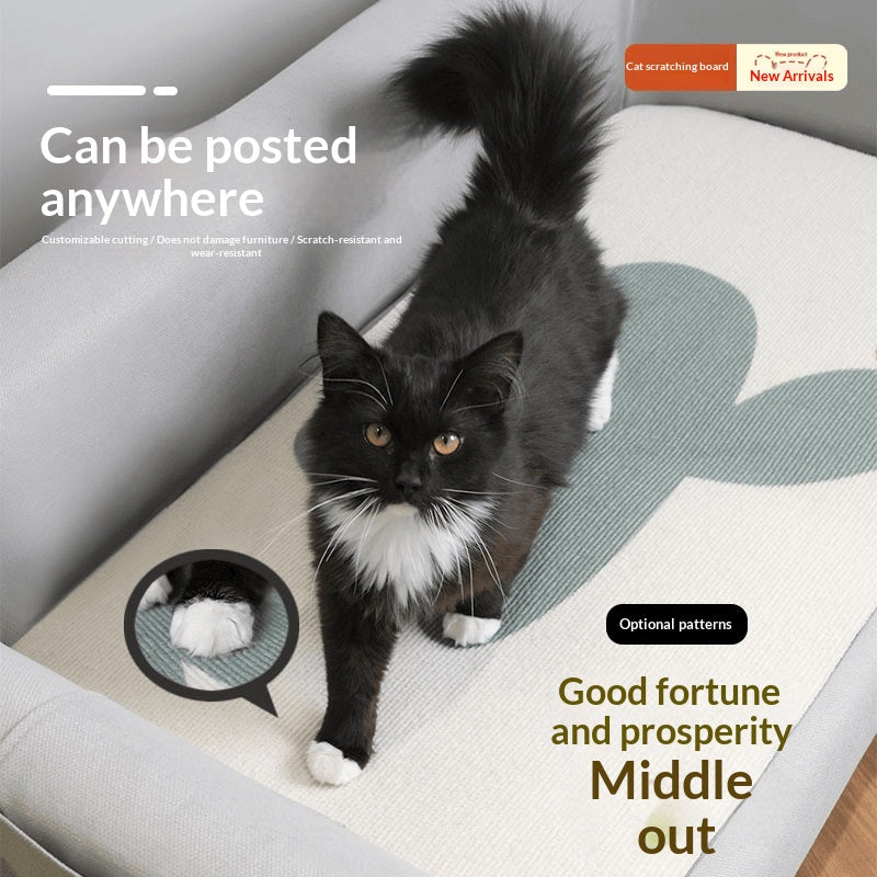 Multi-functional Wall-mounted Cat Climbing Scratching Post