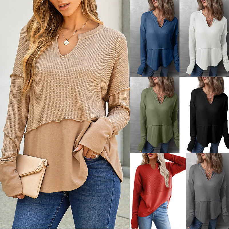 Cozy Solid Color Loose Women's Winter Sweater