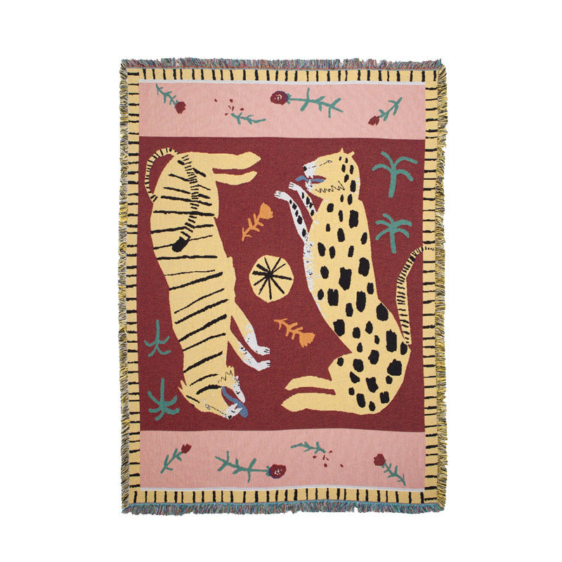 Artist Tapestry Creative Sofa Blanket Personalized Decorative Throw
