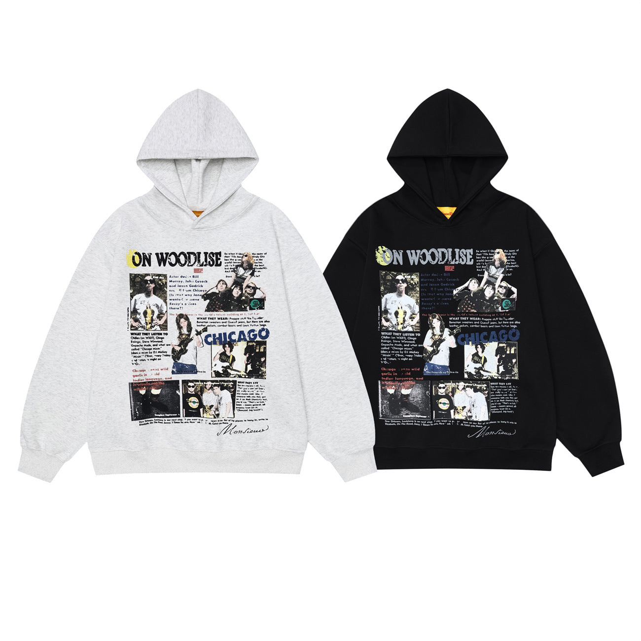 Retro Loose Hooded Sweater for Women
