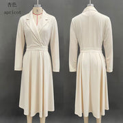 2026 Independent Platform New Style Elegant Waist-cinching French V…