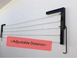 Foldable Wall-Mounted Clothes Drying Stand