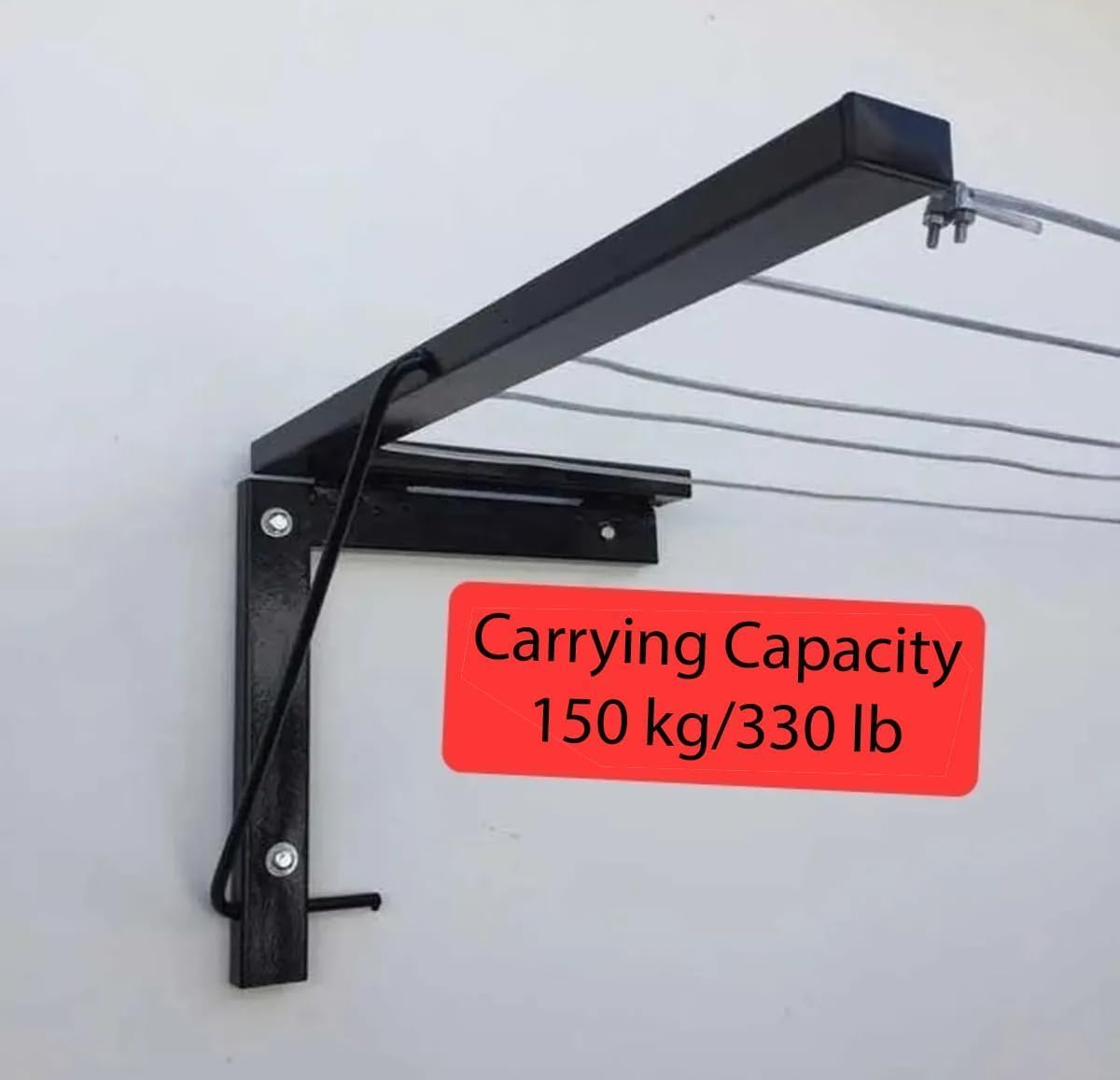 Foldable Wall-Mounted Clothes Drying Stand