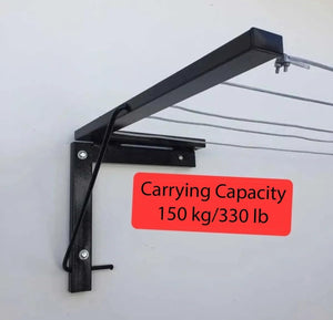 Foldable Wall-Mounted Clothes Drying Stand