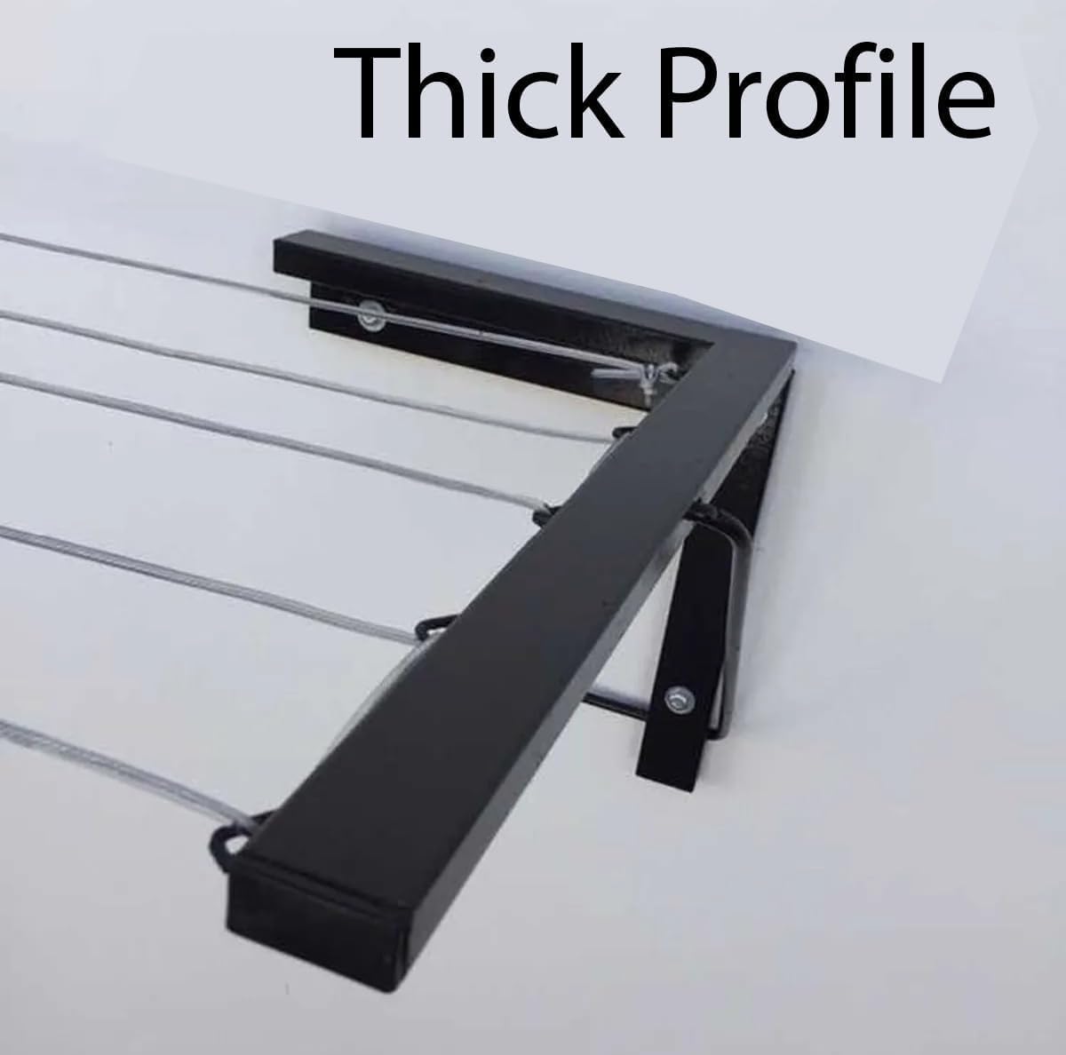 Foldable Wall-Mounted Clothes Drying Stand