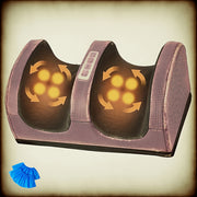 Electric Foot Massager with Heat Therapy for Feet, Legs, and Arms