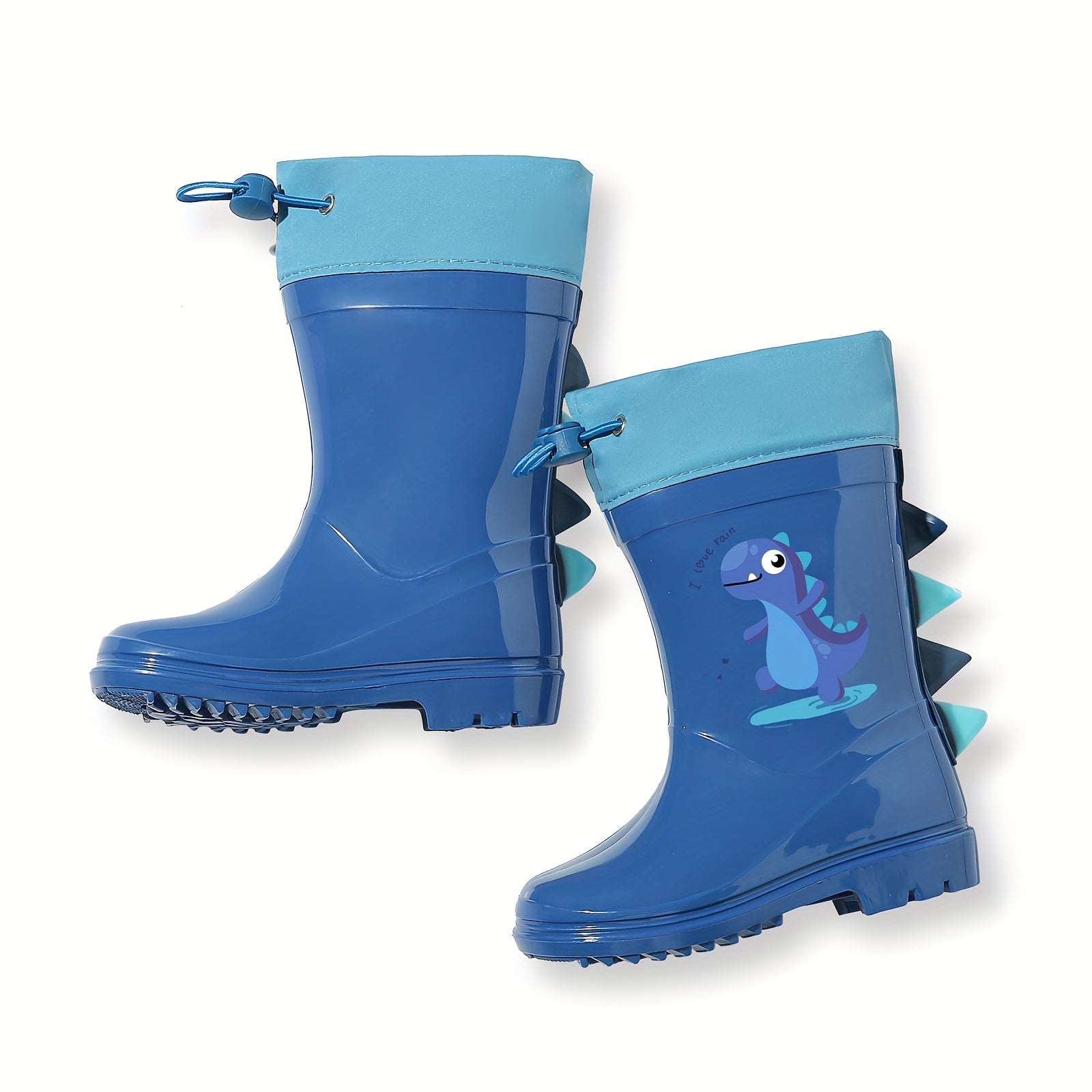 Children's Mid-Calf Dinosaur Rain Boots – Non‑Slip, Suitable for Ages 1‑8