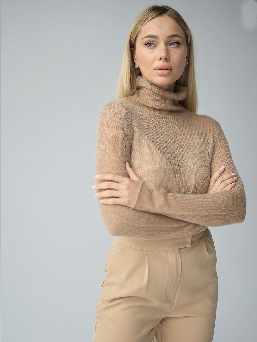 Womens Hollow-out Sweater in European and American Instagram Style Soft