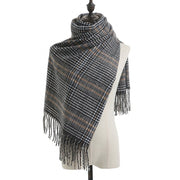Warm Fringed Scarf