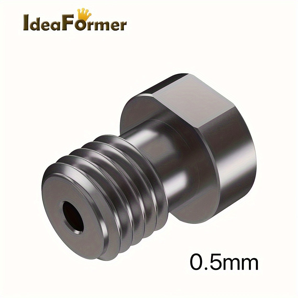 Hardened Steel 3D Printer Nozzle Set for 1.75mm Filament