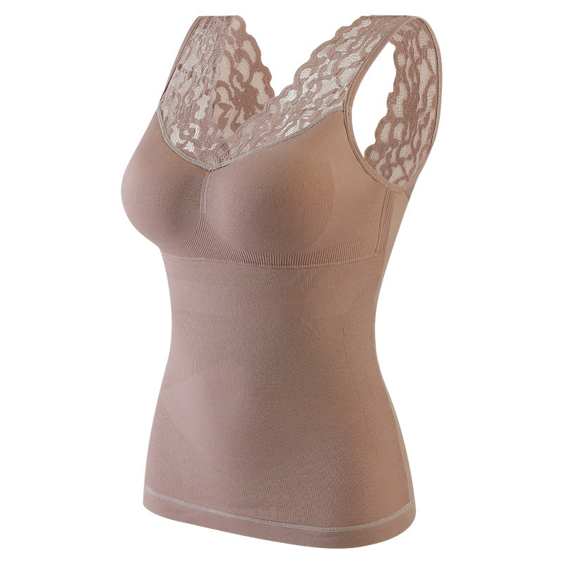 The New Warm Undershirt Female Sense Lace Bottoming Top
