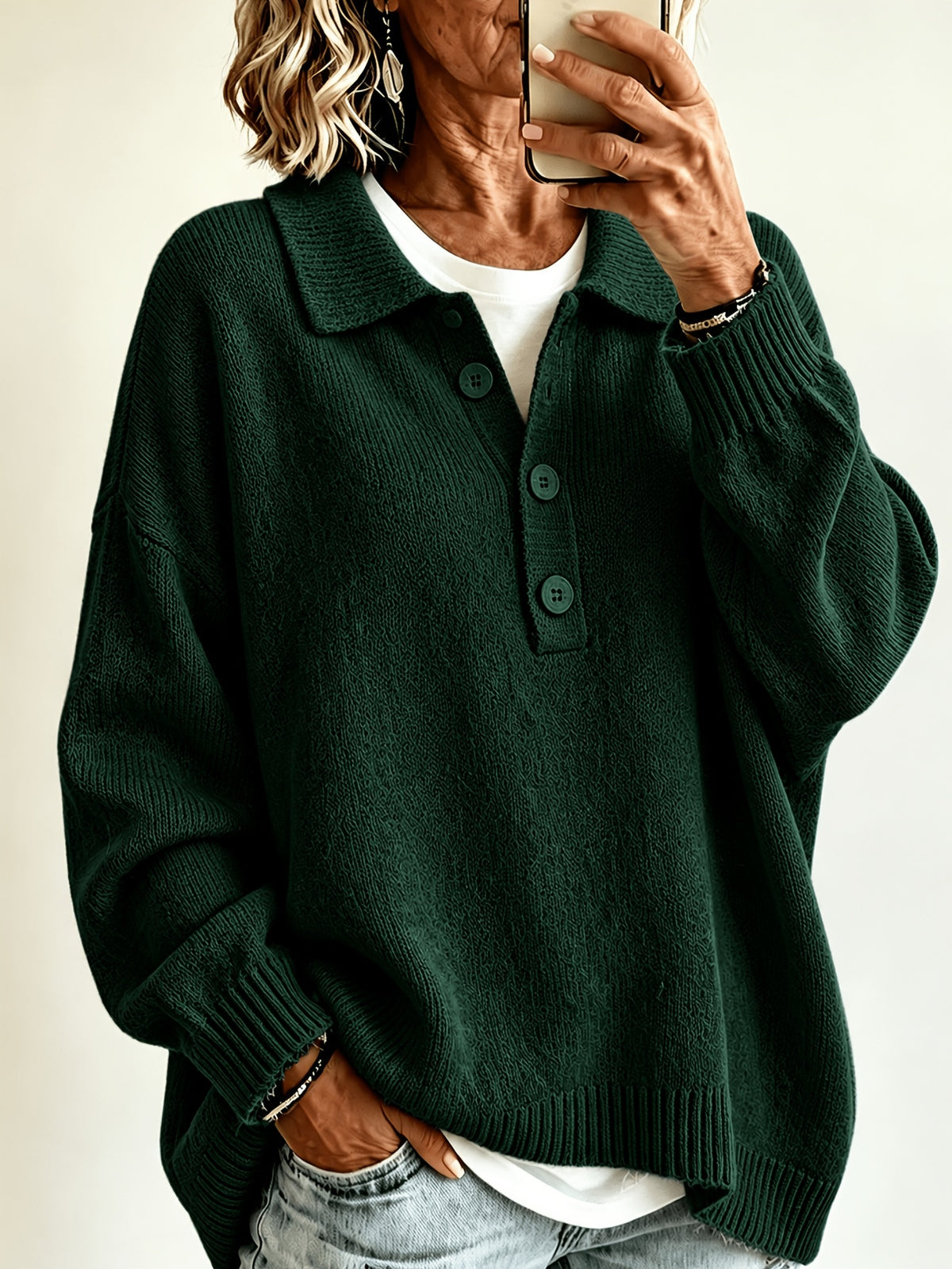 Women's Fashionable Pullover Cardigan