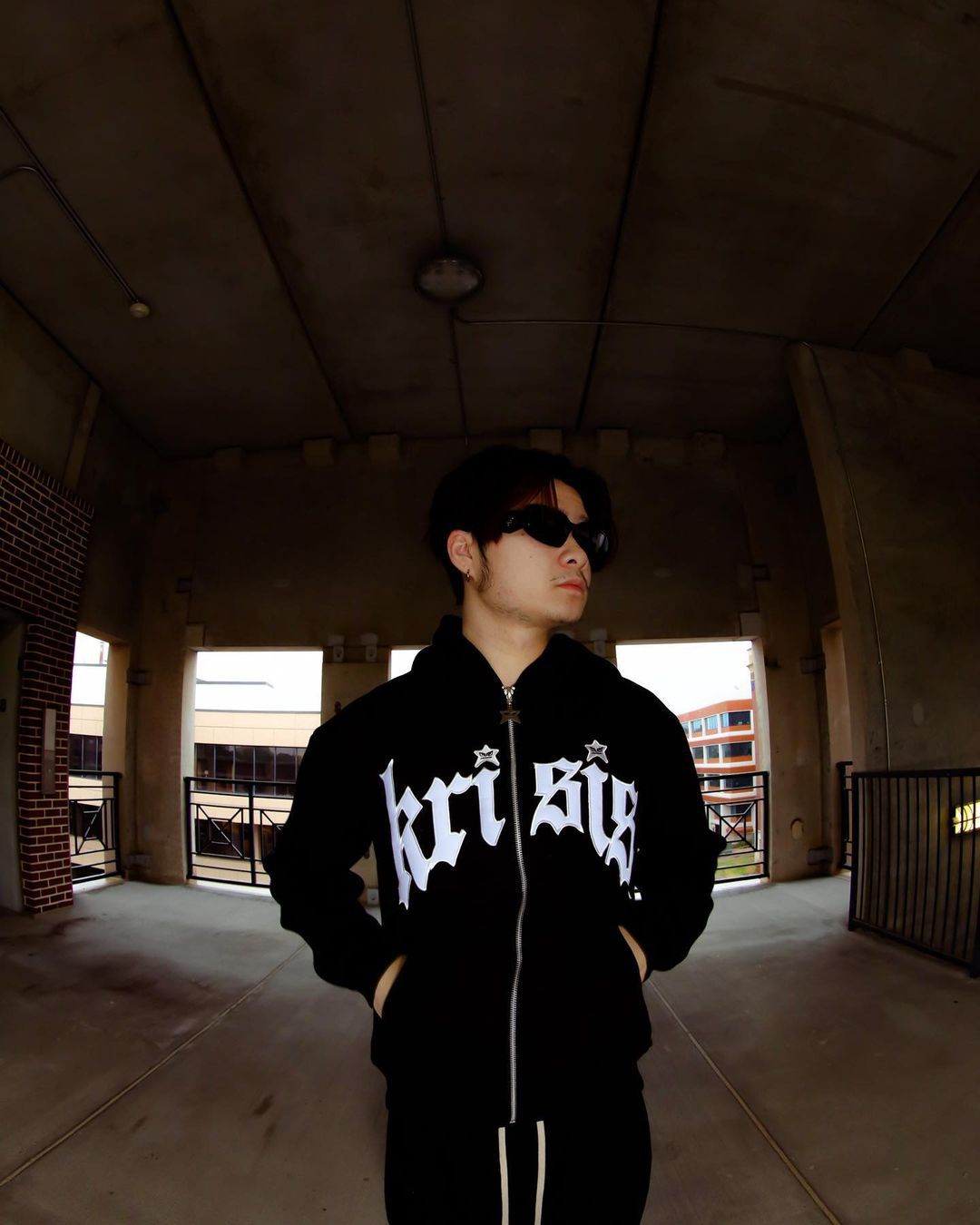 Unisex Zip-Up Hooded Sweatshirt Casual Outerwear