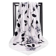 Vibrant Silk Neck Scarf for Women