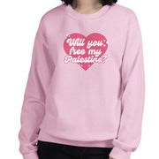 Palestine Sweatshirt Cartoon Pocket Pullover