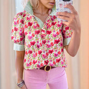 Breathable V-Neck Summer Shirt – Light, Loose & Comfortable